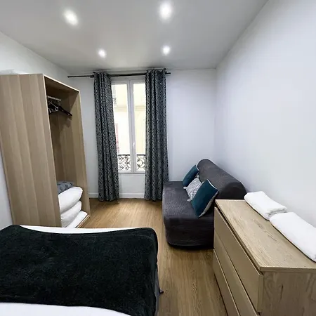 Daire Urban Flat 17 - Pretty 3 Bdr Flat In Montorgueil