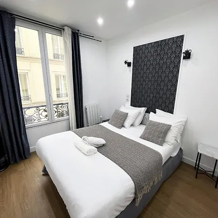 公寓 Urban Flat 17 - Pretty 3 Bdr Flat In Montorgueil *