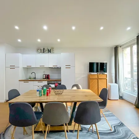 Urban Flat 17 - Pretty 3 Bdr Flat In Montorgueil باريس