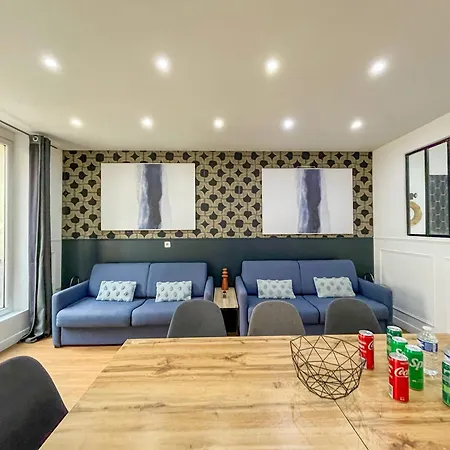 Apartament Urban Flat 17 - Pretty 3 Bdr Flat In Montorgueil