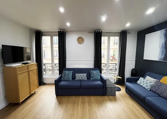 Urban Flat 17 - Pretty 3 Bdr Flat In Montorgueil باريس