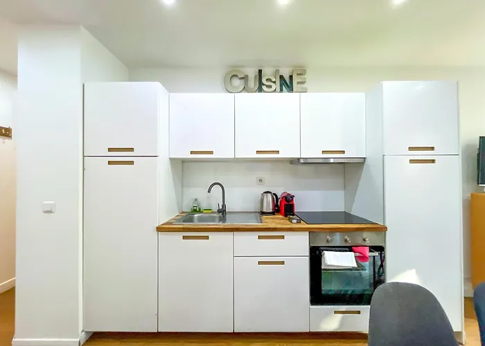 شقة Urban Flat 17 - Pretty 3 Bdr Flat In Montorgueil