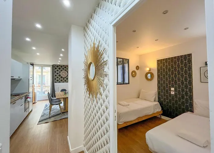 Urban Flat 17 - Pretty 3 Bdr Flat In Montorgueil باريس