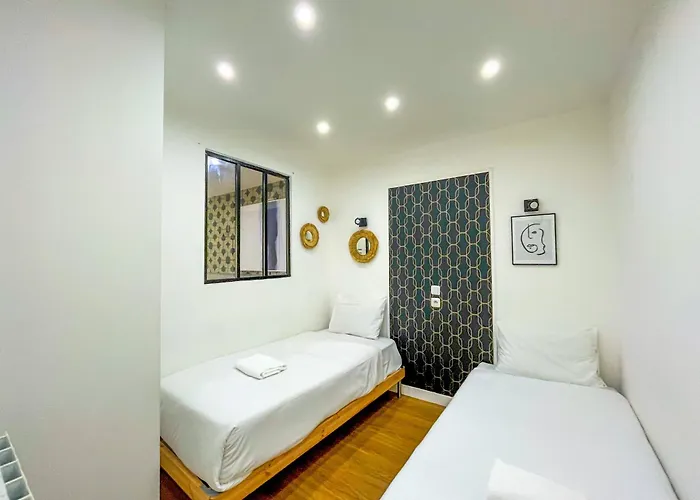 شقة Urban Flat 17 - Pretty 3 Bdr Flat In Montorgueil باريس